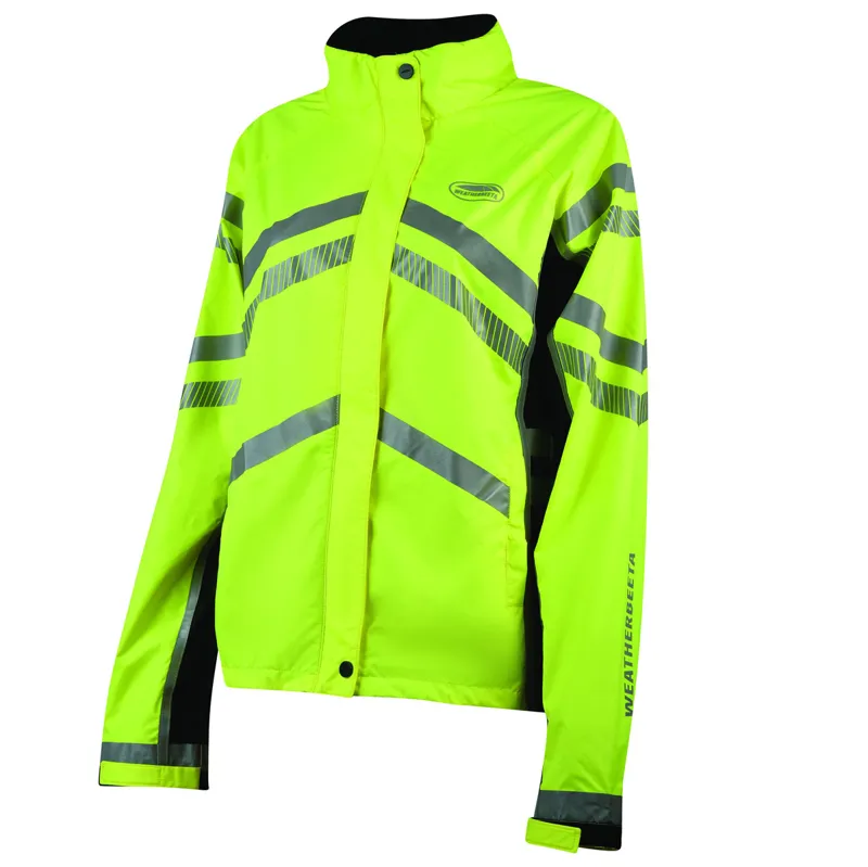 Weatherbeeta Reflective Waterproof Lightweight Jacket Yellow